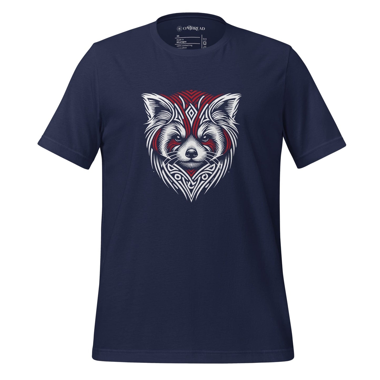 OMTHREAD Navy / XS Red Panda: Our Endangered Treasure Tee