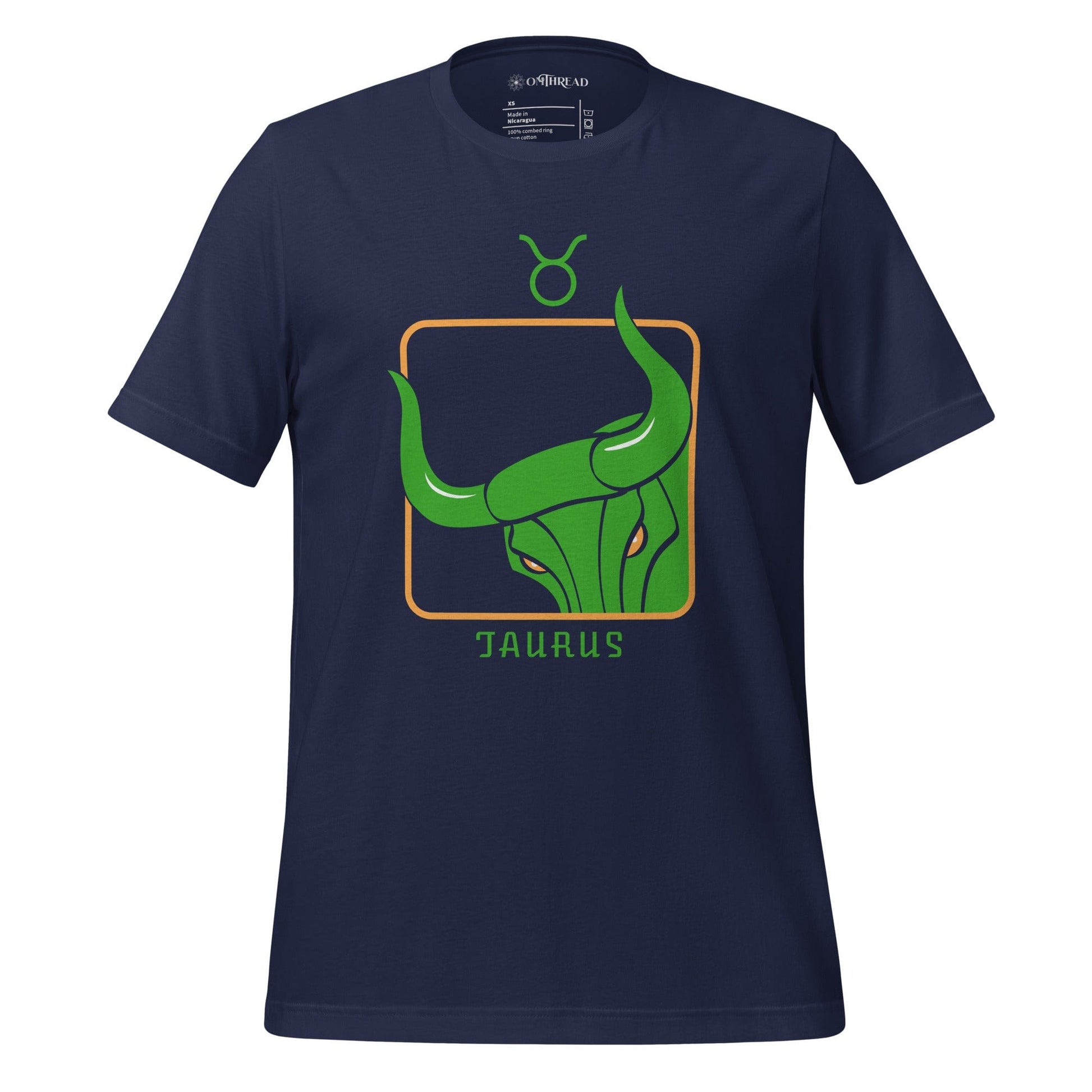 OMTHREAD Navy / XS Taurus Zodiac Tee