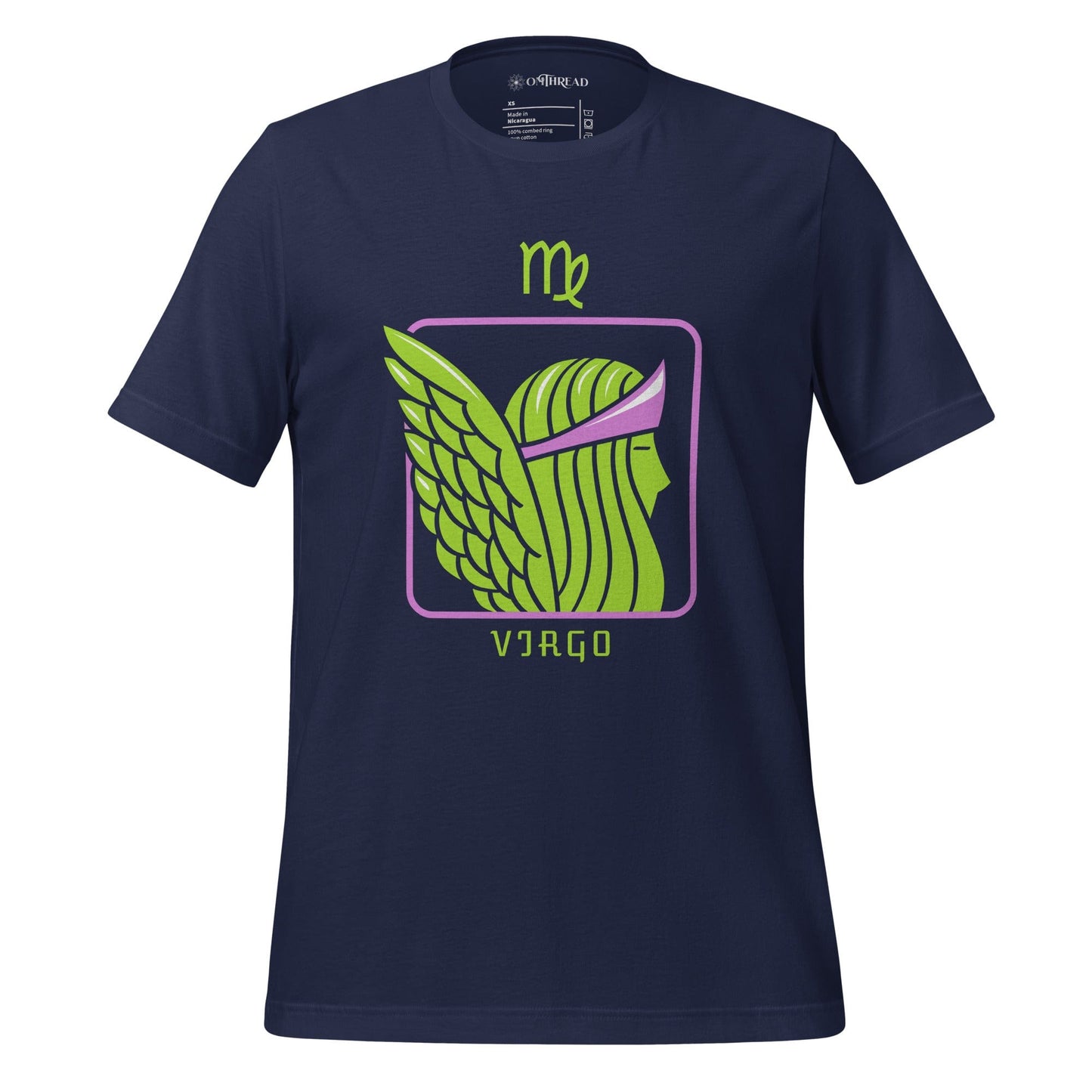 OMTHREAD Navy / XS Virgo Zodiac Tee