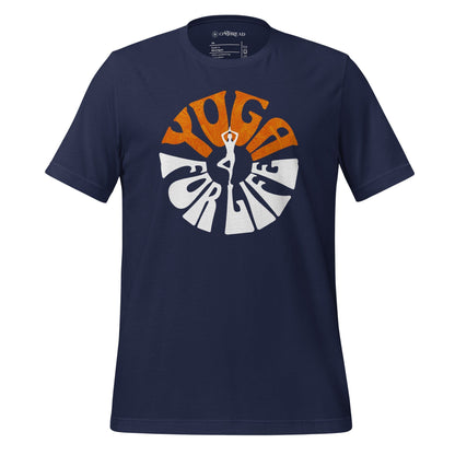 OMTHREAD Navy / XS Yoga for Life Balance and Harmony Tee