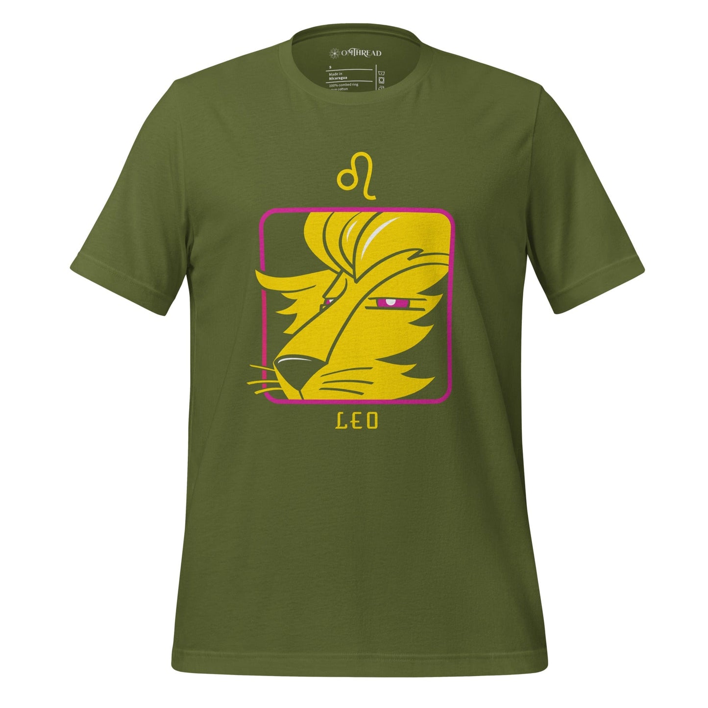 OMTHREAD Olive / S Leo Zodiac Tee