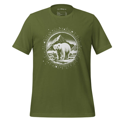 OMTHREAD Olive / S Polar Bear Preservation: Climate Change Awareness Tee