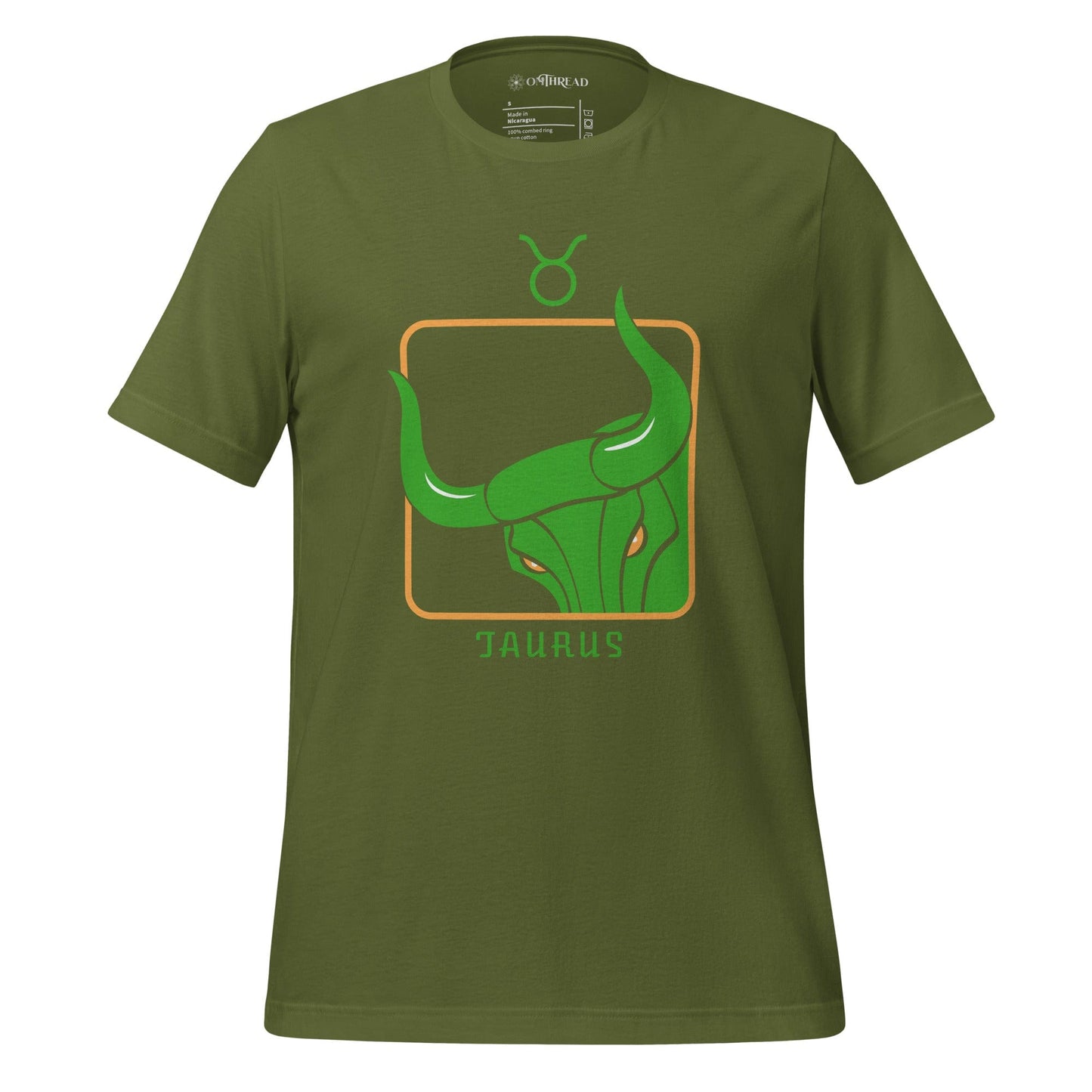 OMTHREAD Olive / S Taurus Zodiac Tee