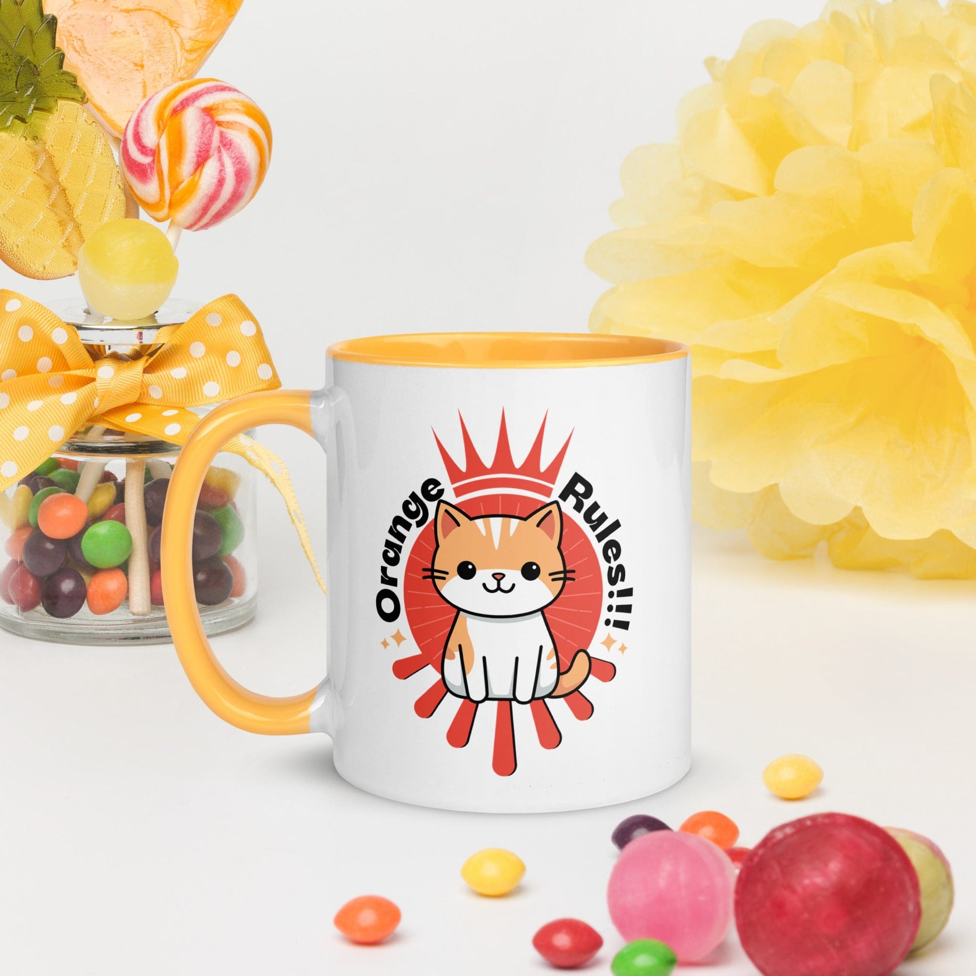 OMTHREAD Orange Rules - Mug with Color Inside