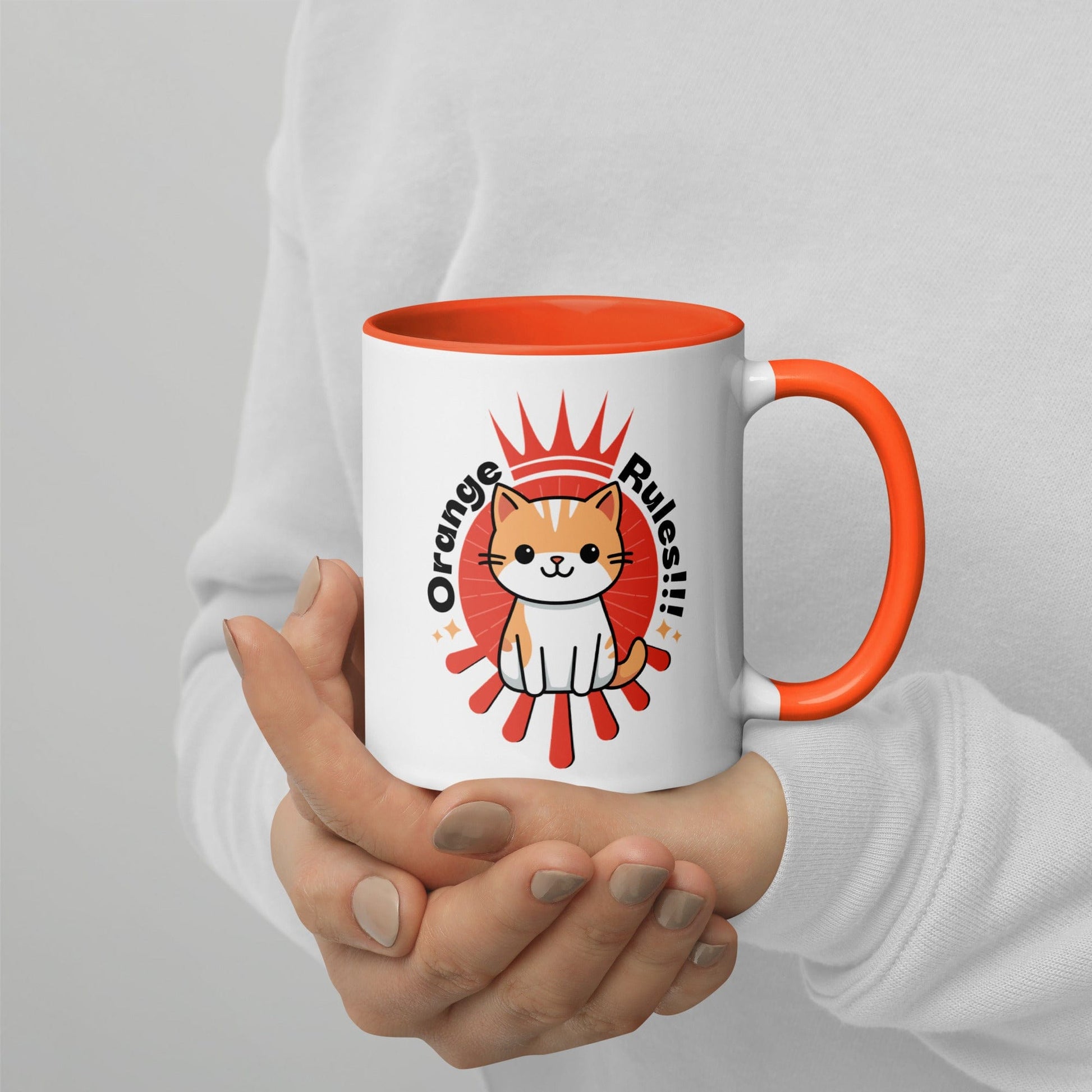 OMTHREAD Orange Rules - Mug with Color Inside