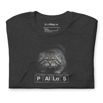 OMTHREAD Pallas Cat Graphic Tee Periodic Table Style Manul