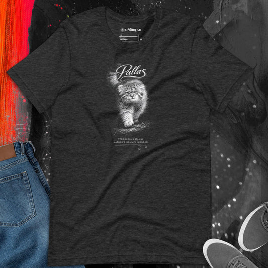 OMTHREAD Pallas Cat Manul Nature’s Dreamy Grumpy Wonder T-Shirt
