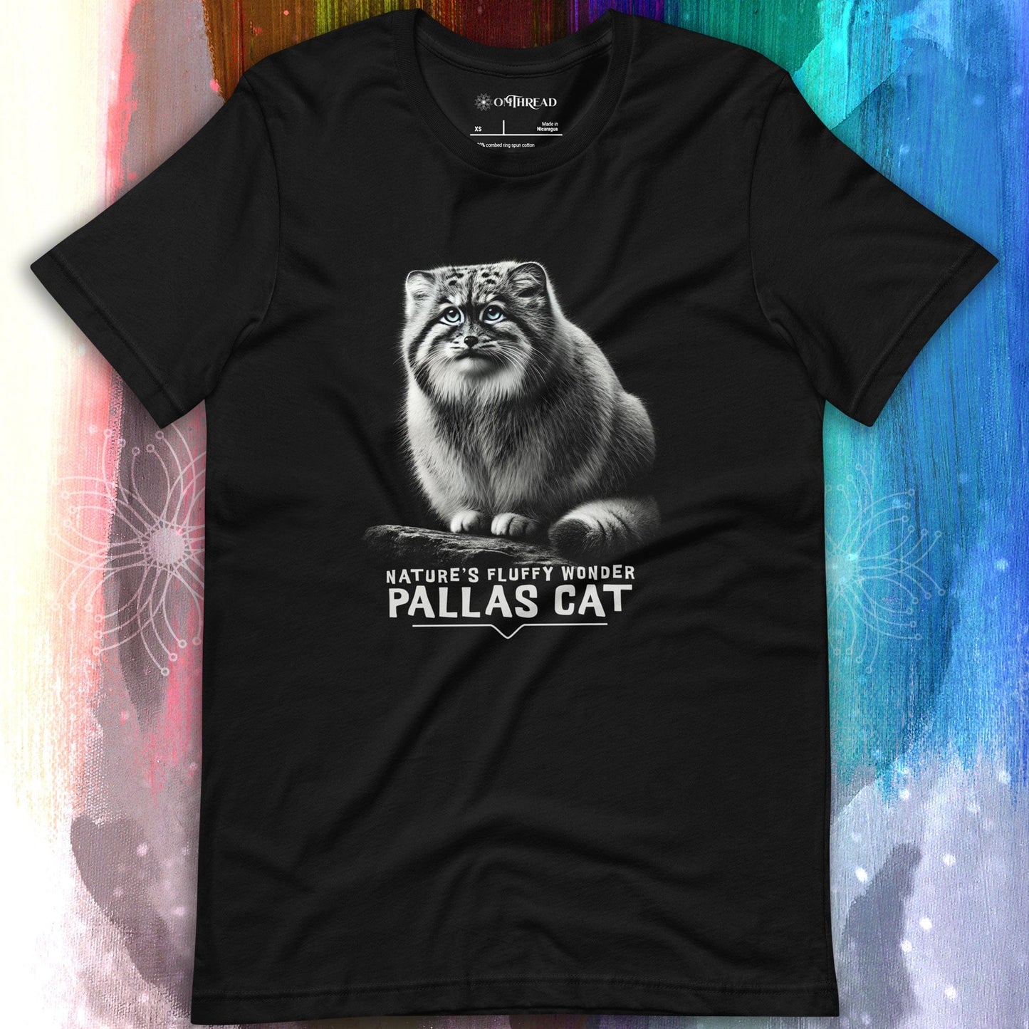 OMTHREAD Pallas Cat Nature’s Fluffy Wonder | Otocolobus Manul Tee