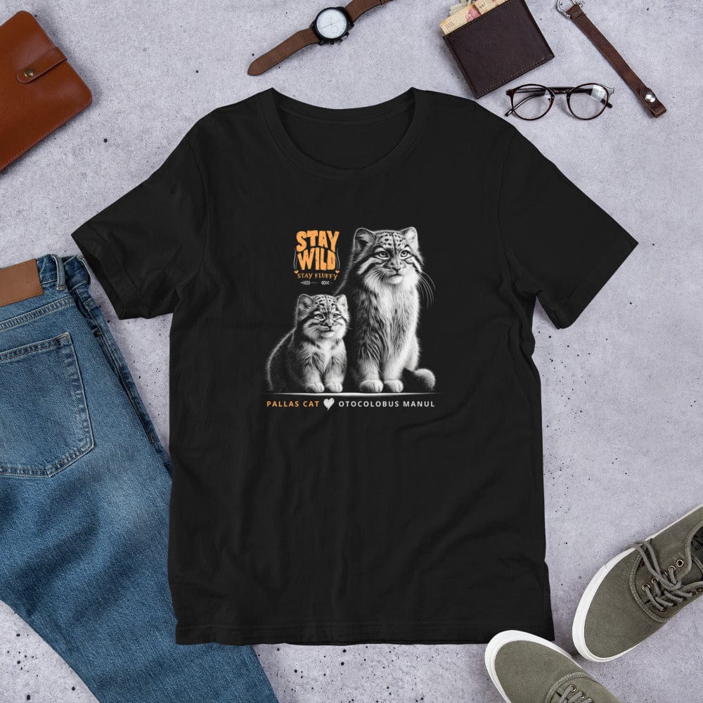 OMTHREAD Pallas Cats: Stay Wild, Stay Fluffy Conservation Tee