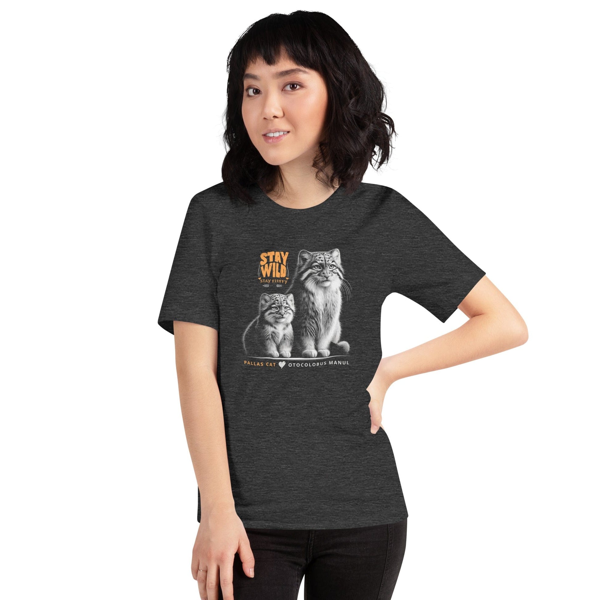 OMTHREAD Pallas Cats: Stay Wild, Stay Fluffy Conservation Tee