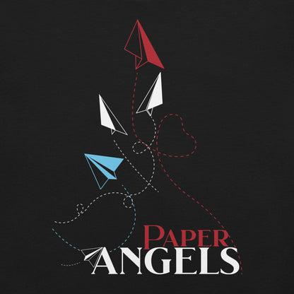 OMTHREAD Paper Angels, Soar with Precision USA Tee