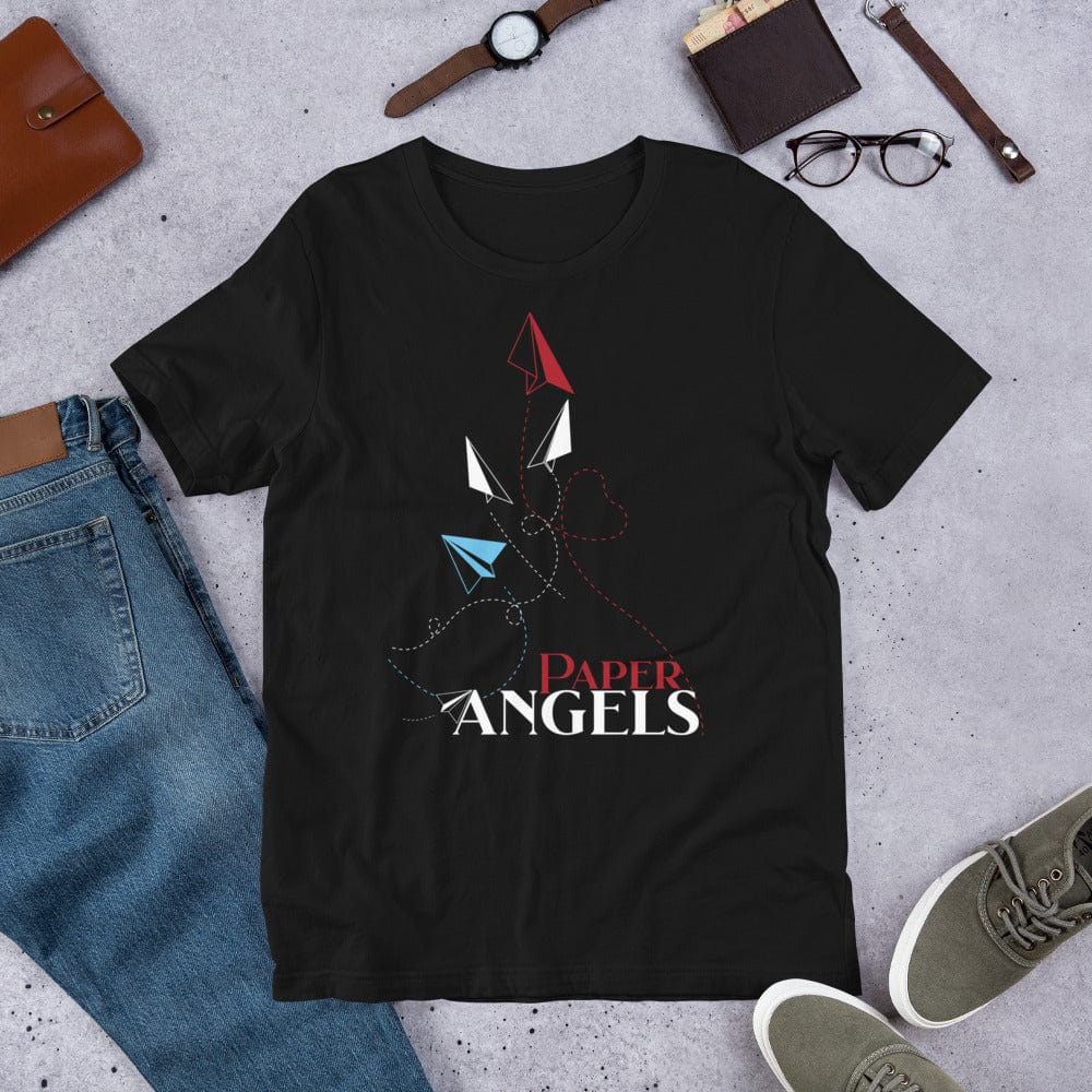 OMTHREAD Paper Angels, Soar with Precision USA Tee