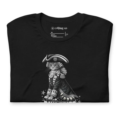 OMTHREAD Paw Triot Patriot Cat Graphic Shirt July 4th Tee