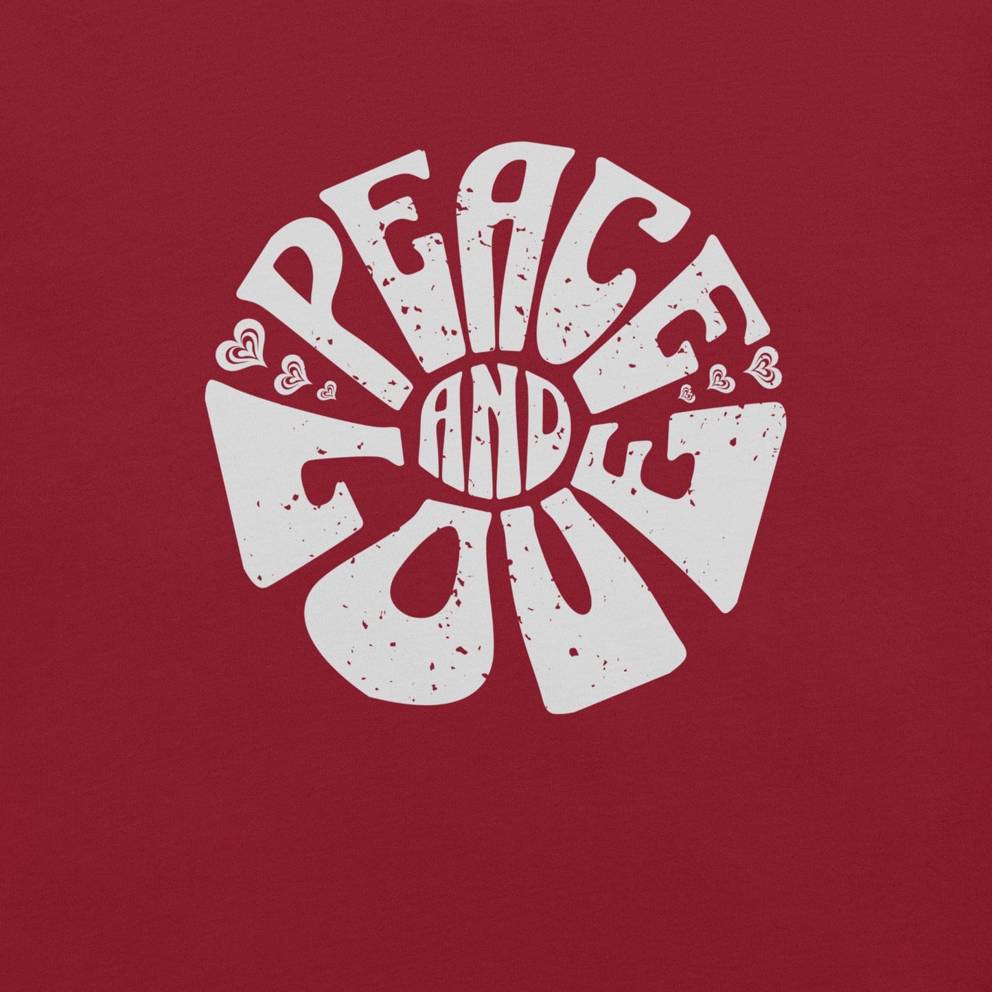 OMTHREAD Peace and Love Motivational Tee