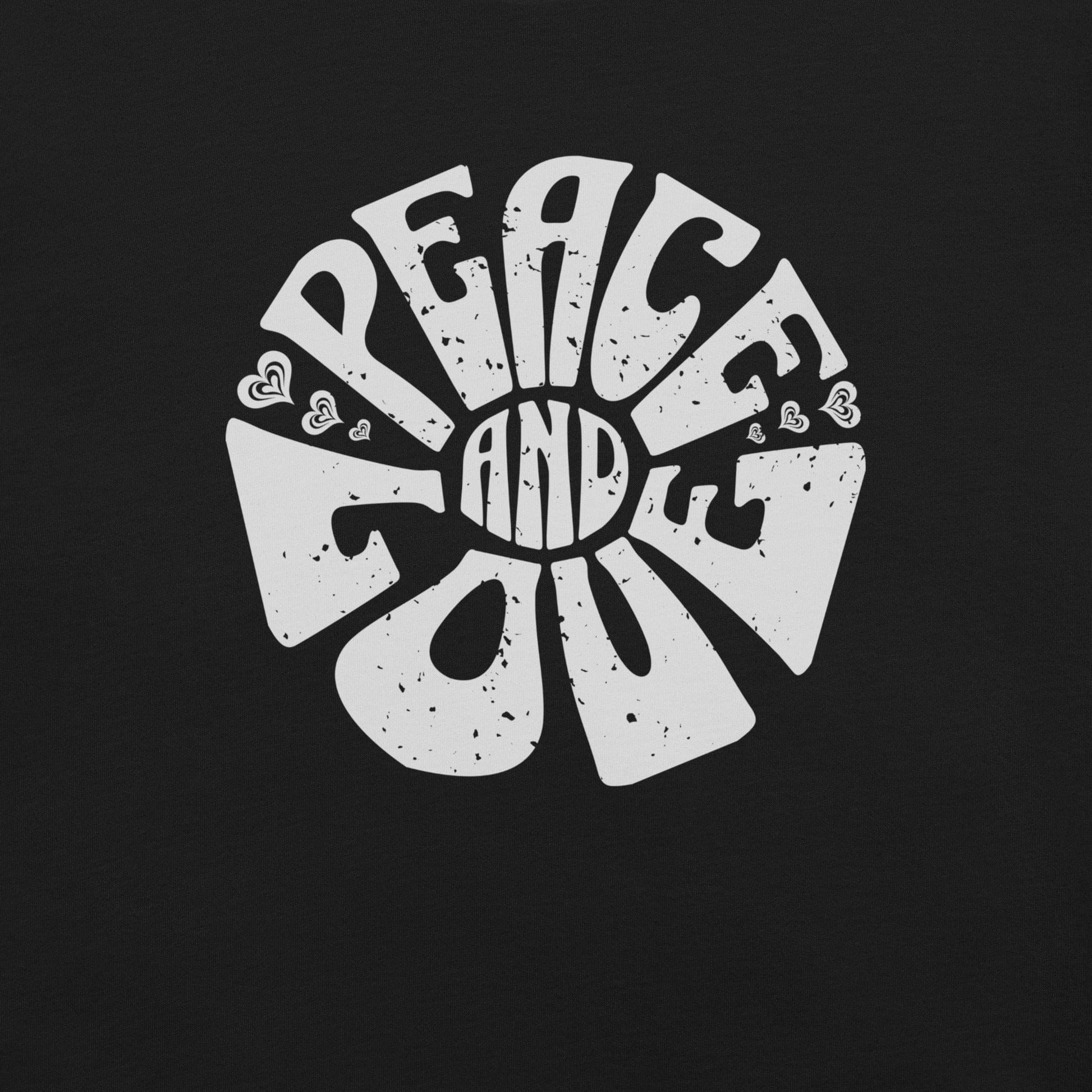 OMTHREAD Peace and Love Motivational Tee