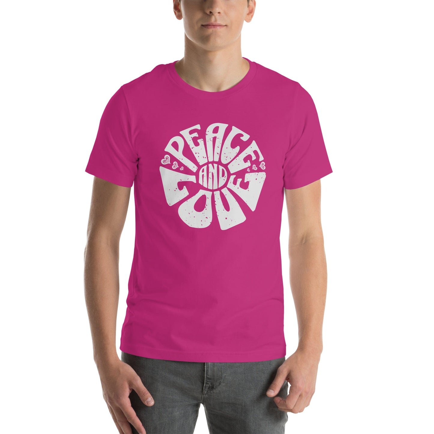 OMTHREAD Peace and Love Motivational Tee