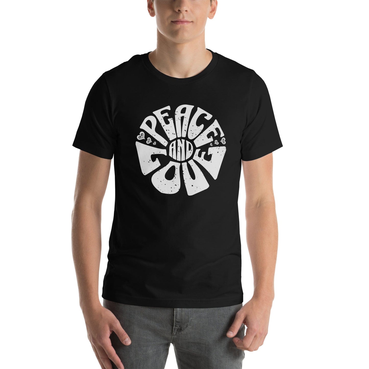 OMTHREAD Peace and Love Motivational Tee