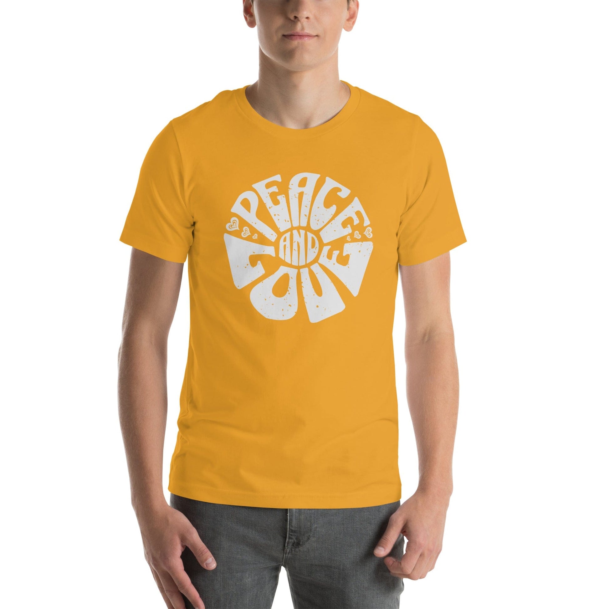 OMTHREAD Peace and Love Motivational Tee