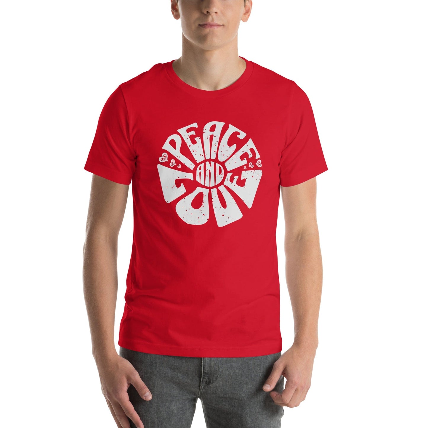 OMTHREAD Peace and Love Motivational Tee