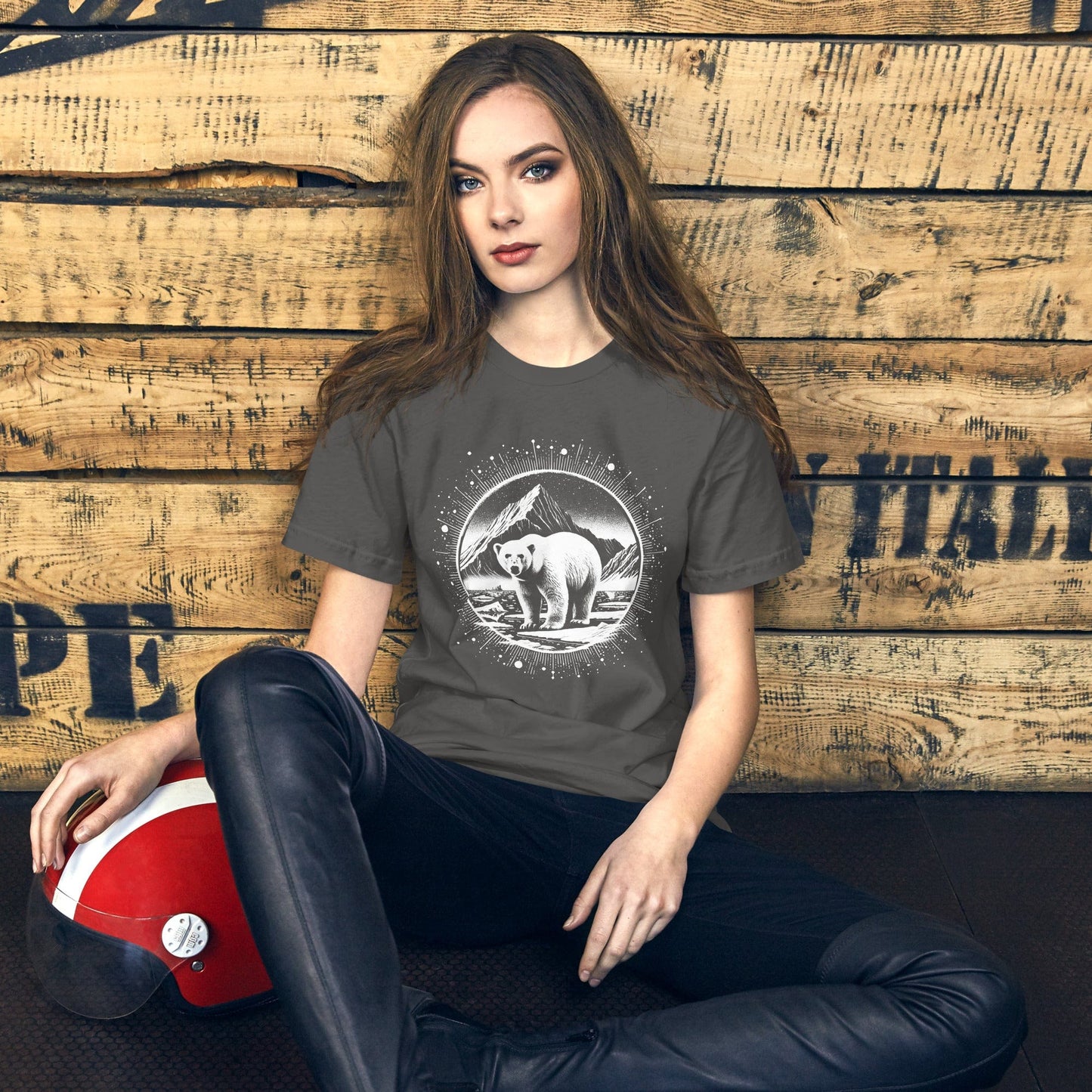 OMTHREAD Polar Bear Preservation: Climate Change Awareness Tee