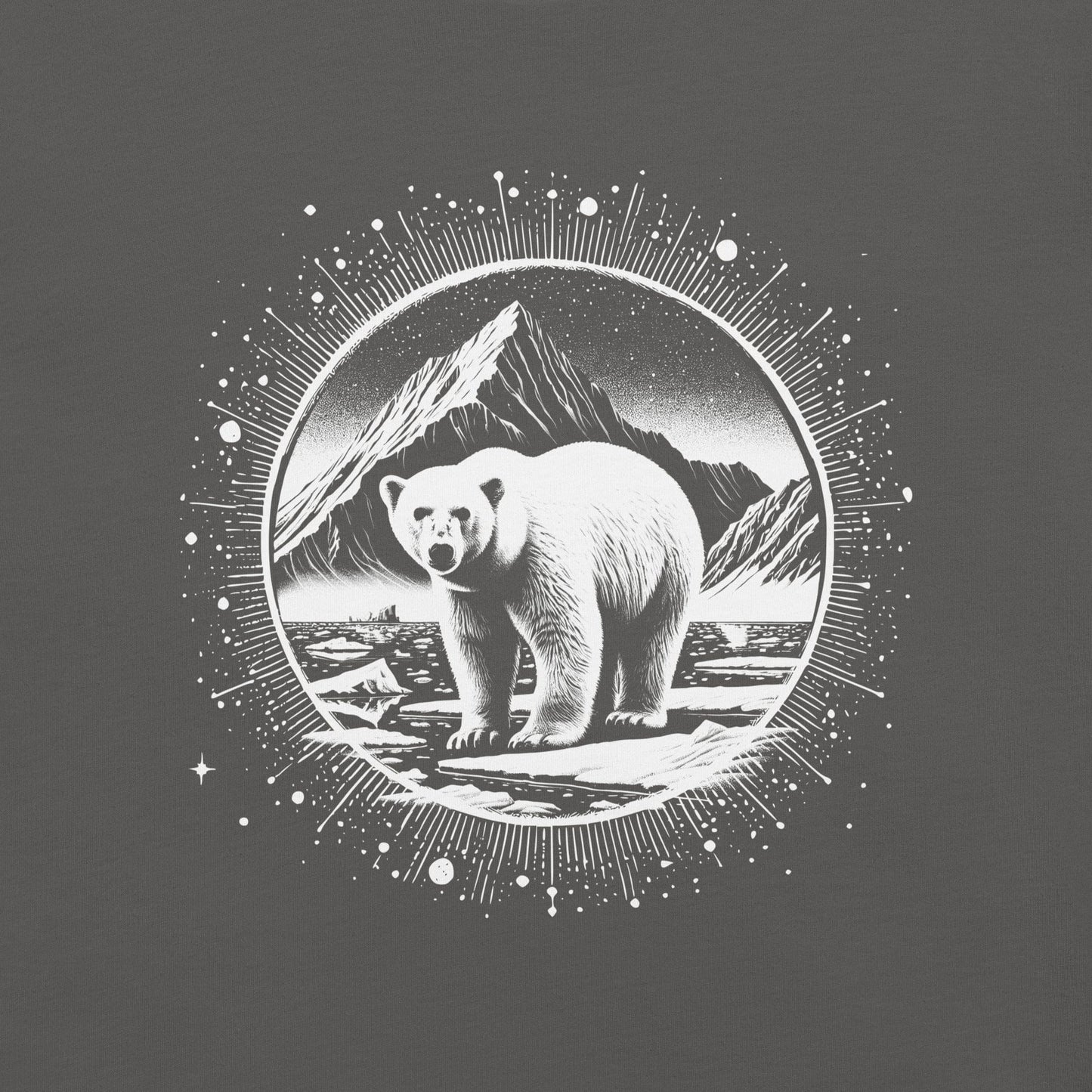 OMTHREAD Polar Bear Preservation: Climate Change Awareness Tee