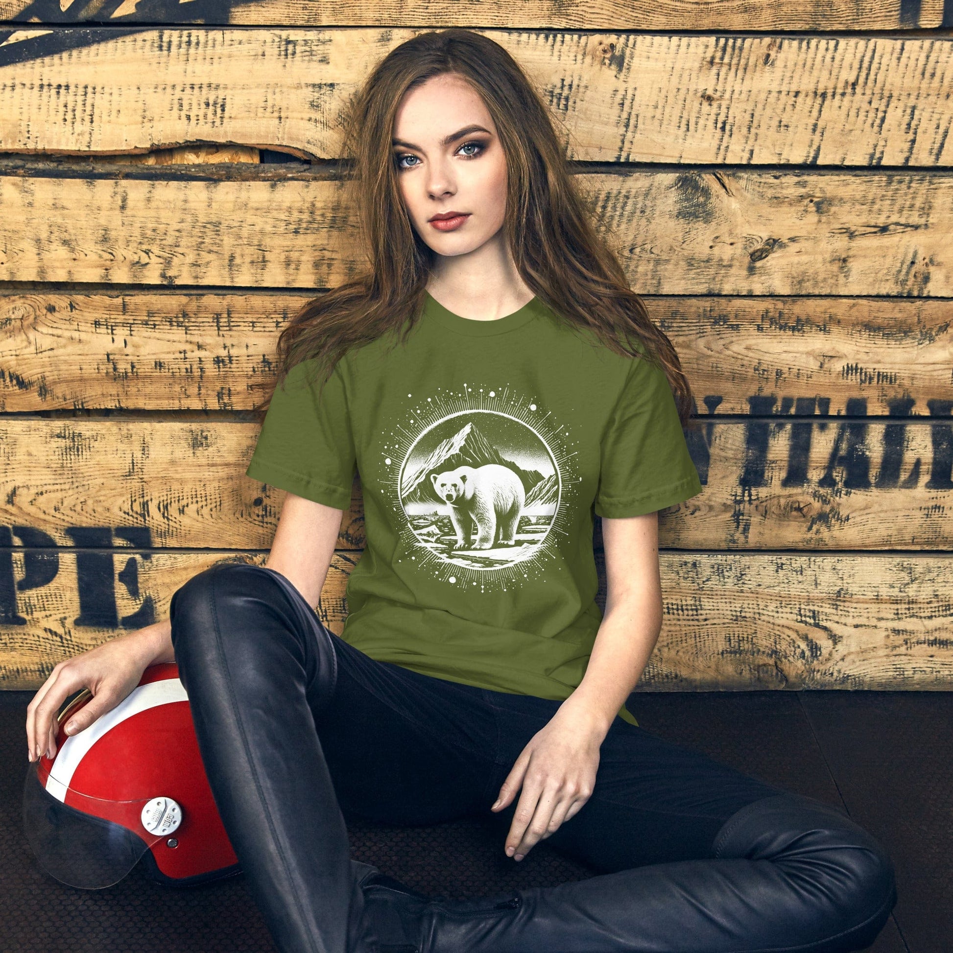 OMTHREAD Polar Bear Preservation: Climate Change Awareness Tee