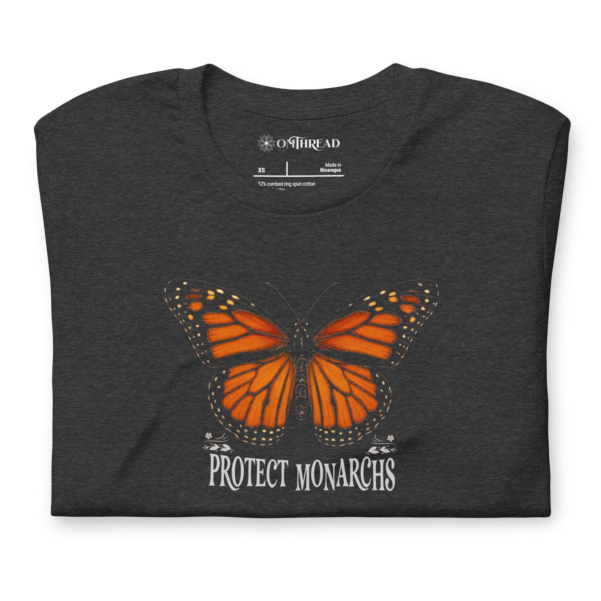 OMTHREAD Protect Monarchs Butterfly Shirt – Save the Monarch T-Shirt for Nature Lovers | OMThread