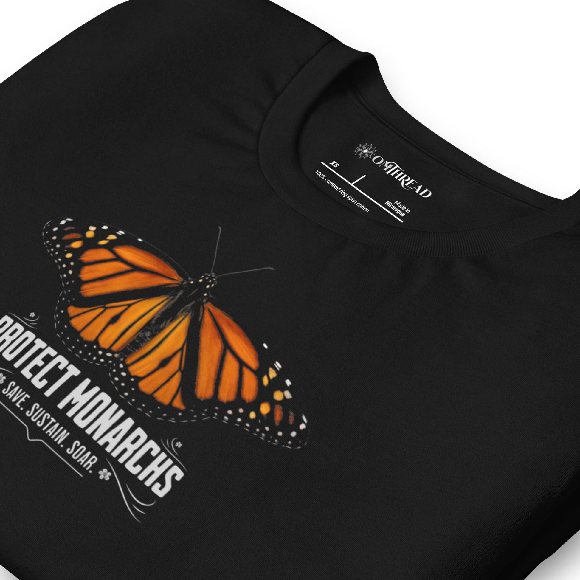 OMTHREAD Protect Monarchs Butterfly T-Shirt, Save Monarch Butterflies Shirt, Conservation Gift Tee