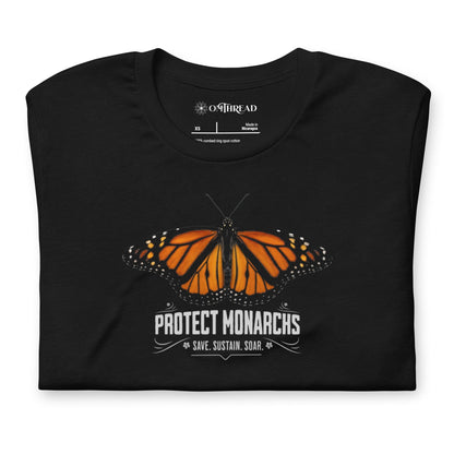 OMTHREAD Protect Monarchs Butterfly T-Shirt, Save Monarch Butterflies Shirt, Conservation Gift Tee