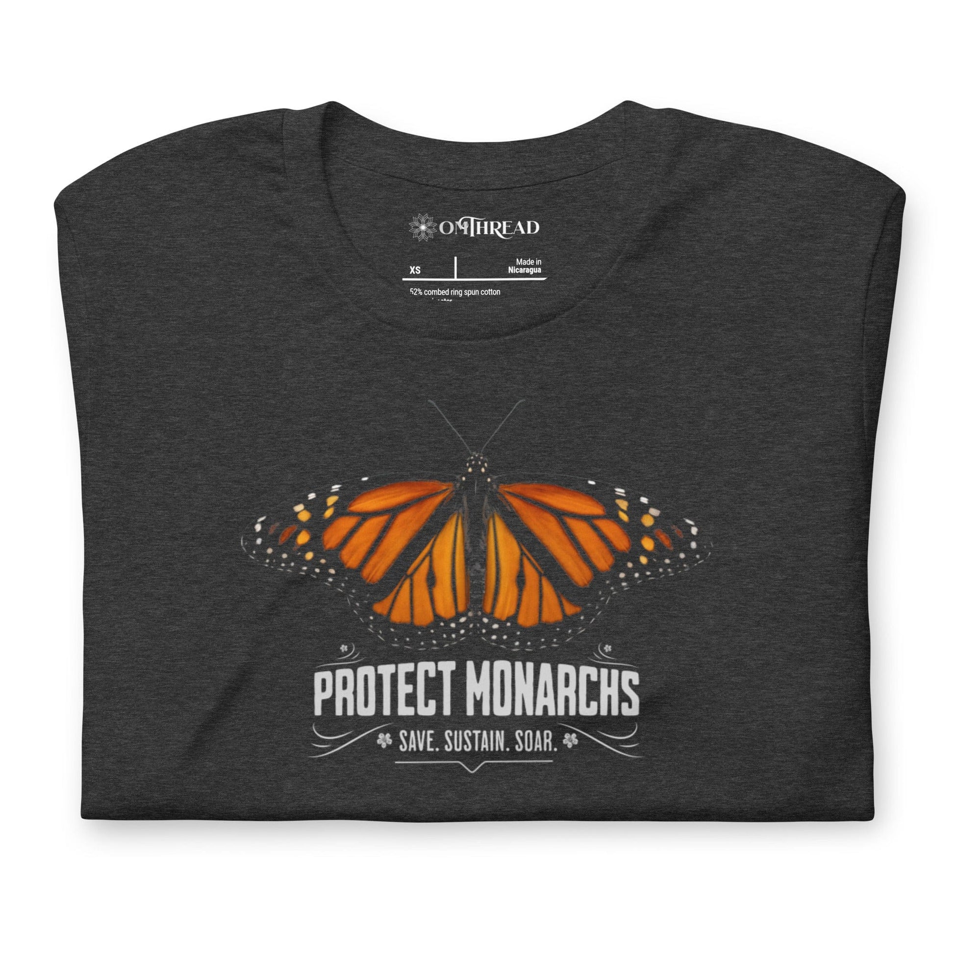 OMTHREAD Protect Monarchs Butterfly T-Shirt, Save Monarch Butterflies Shirt, Conservation Gift Tee