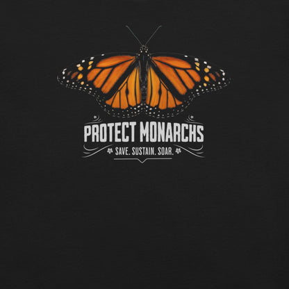 OMTHREAD Protect Monarchs Butterfly T-Shirt, Save Monarch Butterflies Shirt, Conservation Gift Tee