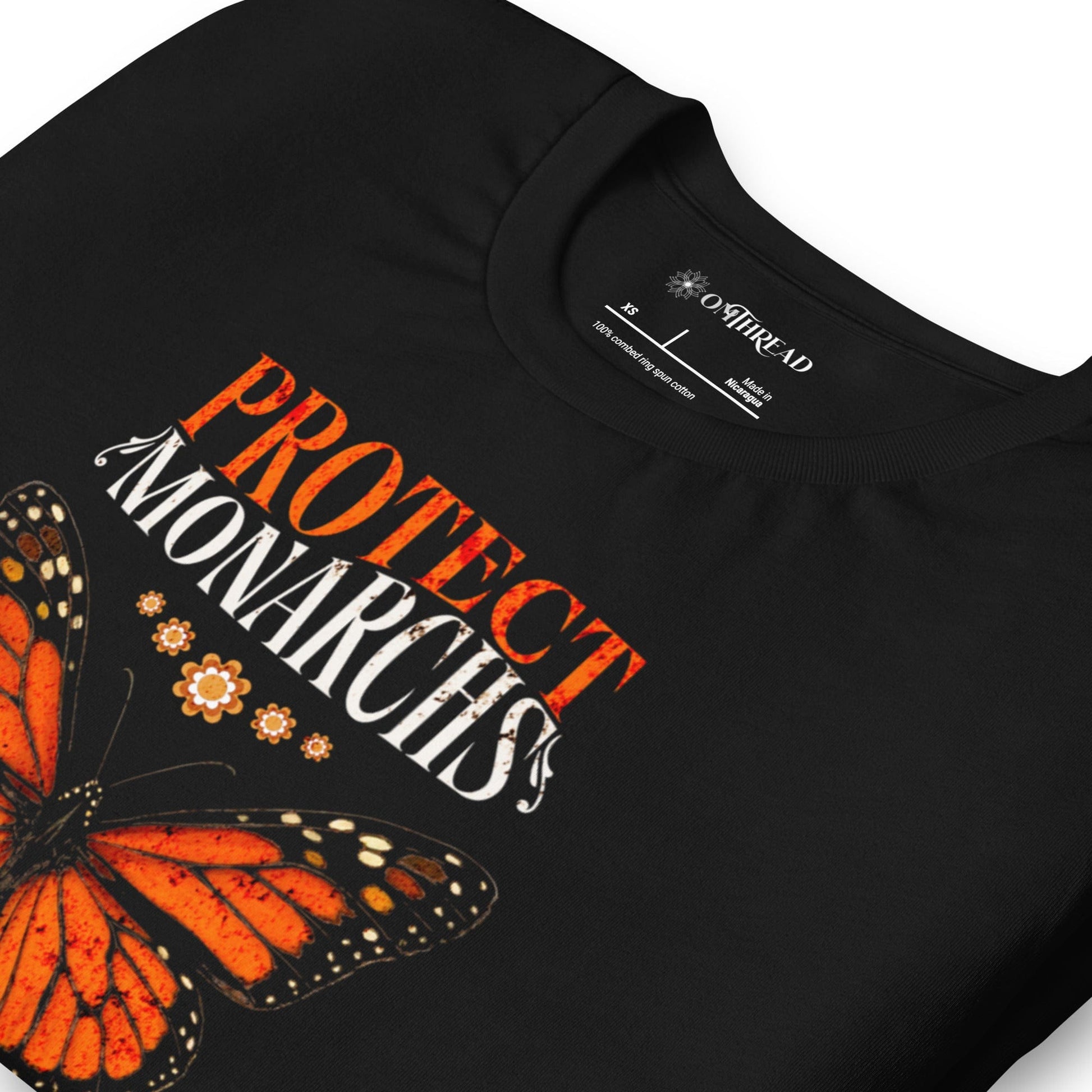 OMTHREAD Protect Monarchs Plant Milkweed Butterfly Conservation T-Shirt