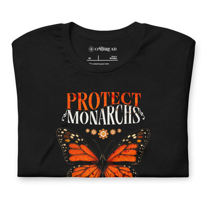 OMTHREAD Protect Monarchs Plant Milkweed Butterfly Conservation T-Shirt