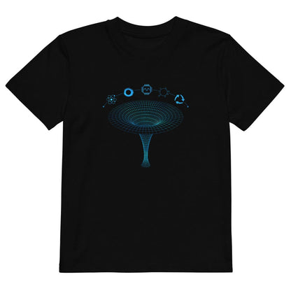 OMTHREAD QMM Blue Print Organic Cotton Kids T-Shirt