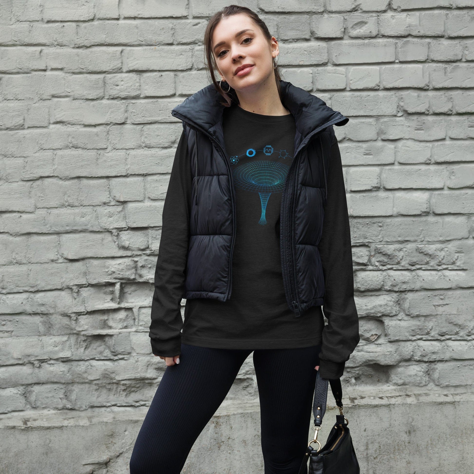 OMTHREAD QMM Blue Print Unisex Long Sleeve Tee