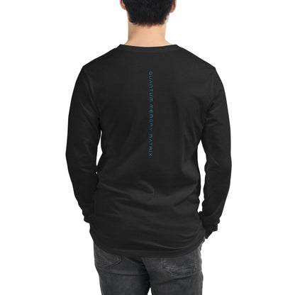 OMTHREAD QMM Blue Print Unisex Long Sleeve Tee