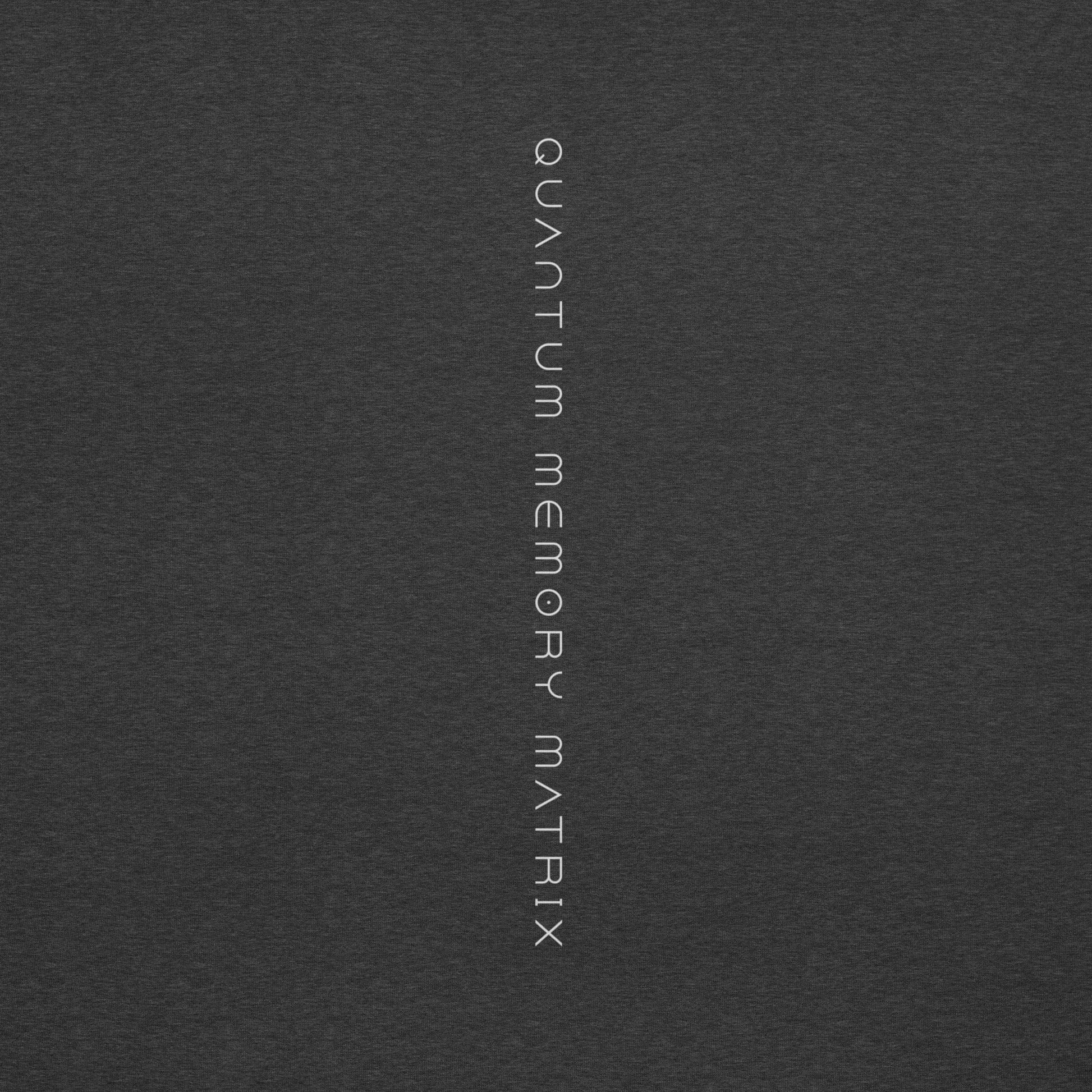 OMTHREAD QMM White Print Crew Neck Unisex T-Shirt