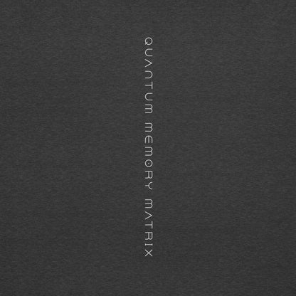 OMTHREAD QMM White Print Crew Neck Unisex T-Shirt