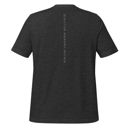 OMTHREAD QMM White Print Crew Neck Unisex T-Shirt
