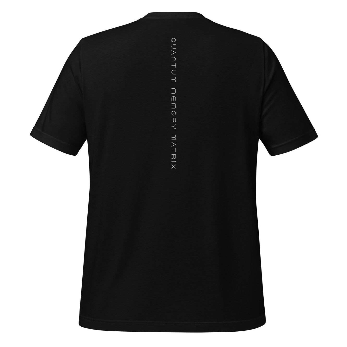 OMTHREAD QMM White Print Crew Neck Unisex T-Shirt