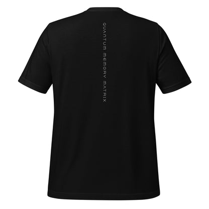 OMTHREAD QMM White Print Crew Neck Unisex T-Shirt