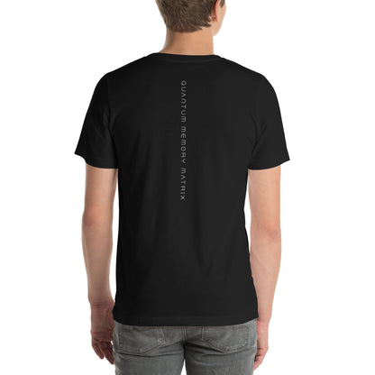 OMTHREAD QMM White Print Crew Neck Unisex T-Shirt