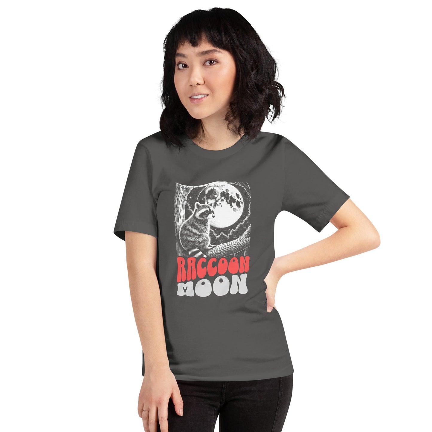 OMTHREAD Raccoon Moon Tee