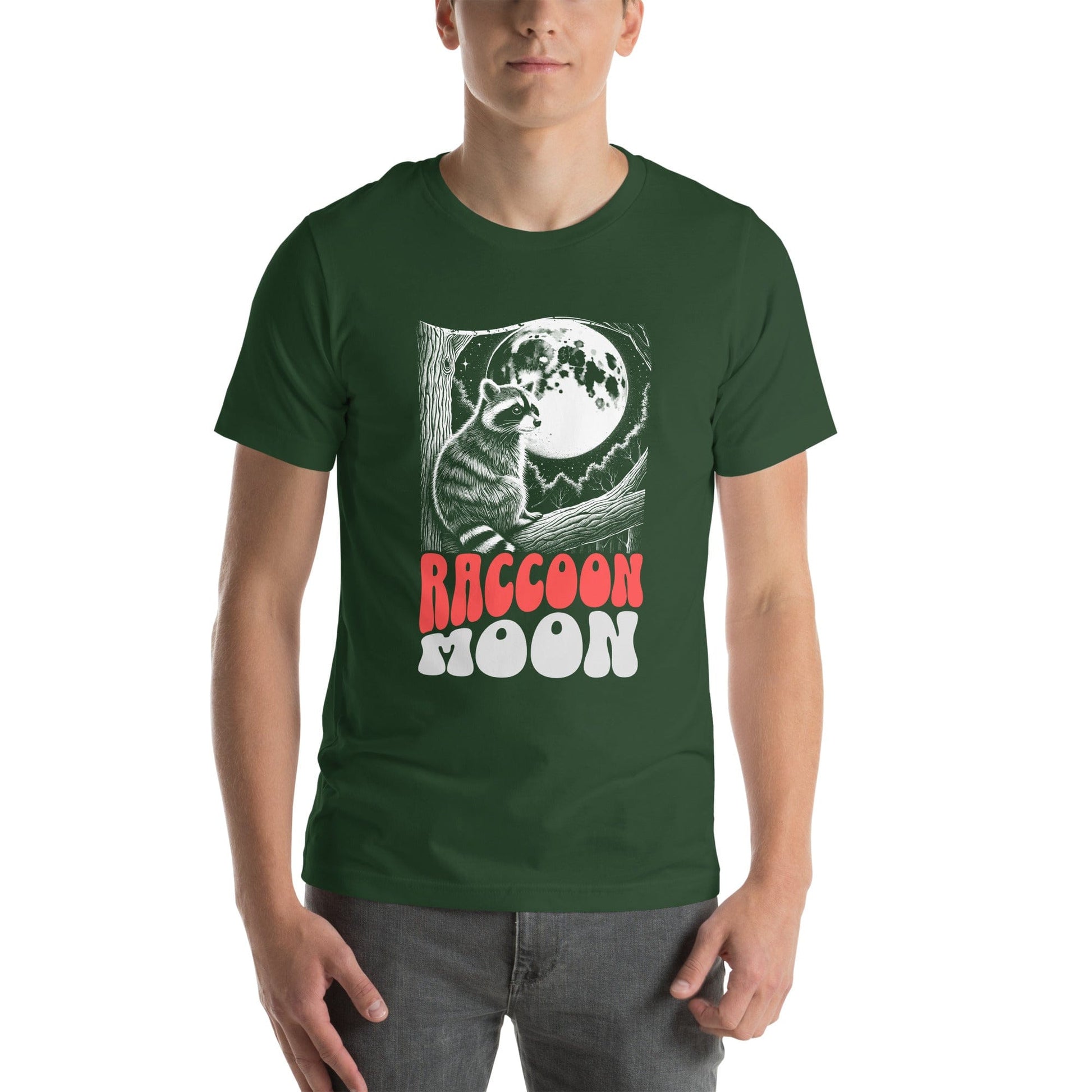 OMTHREAD Raccoon Moon Tee