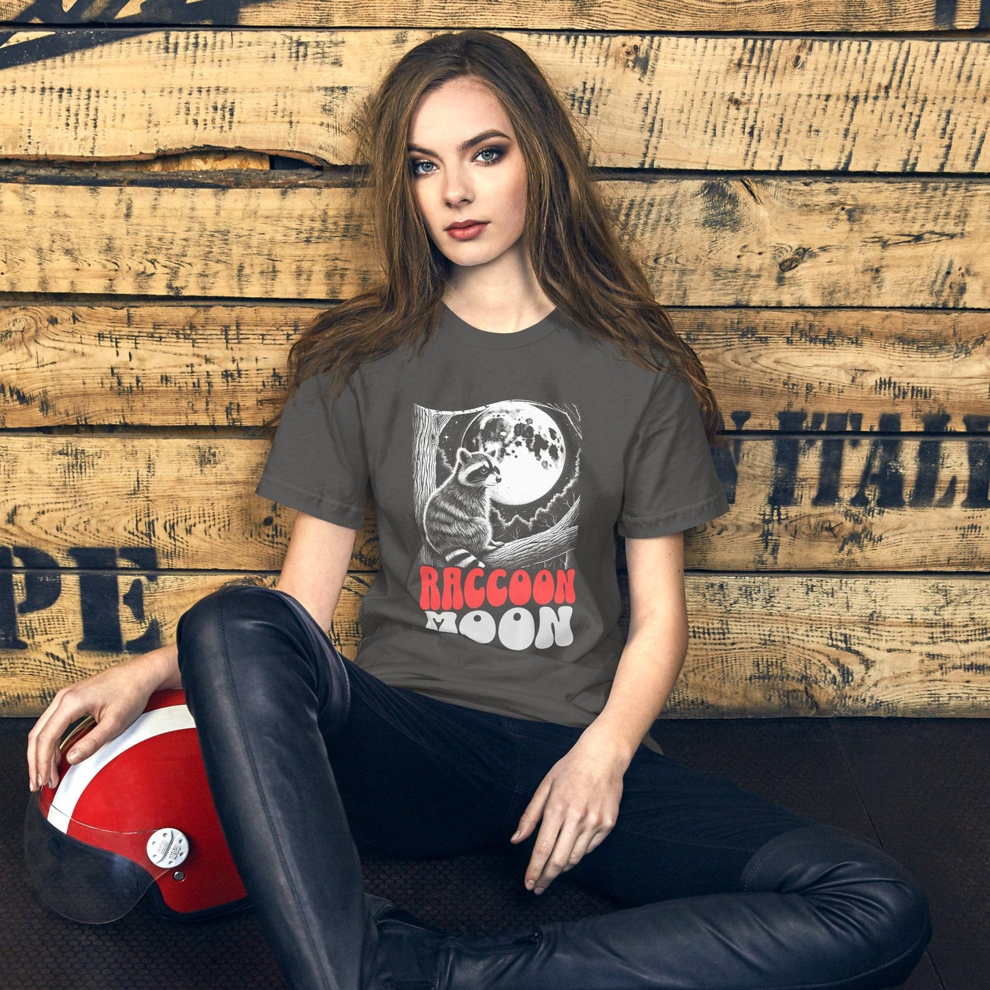 OMTHREAD Raccoon Moon Tee