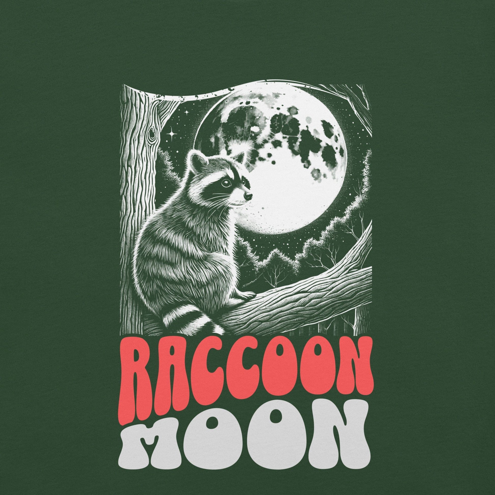 OMTHREAD Raccoon Moon Tee