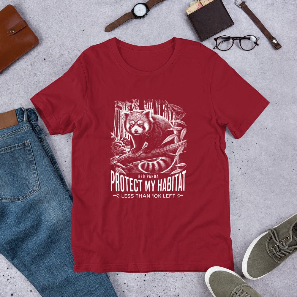 OMTHREAD Red Panda Endangered Species Tee