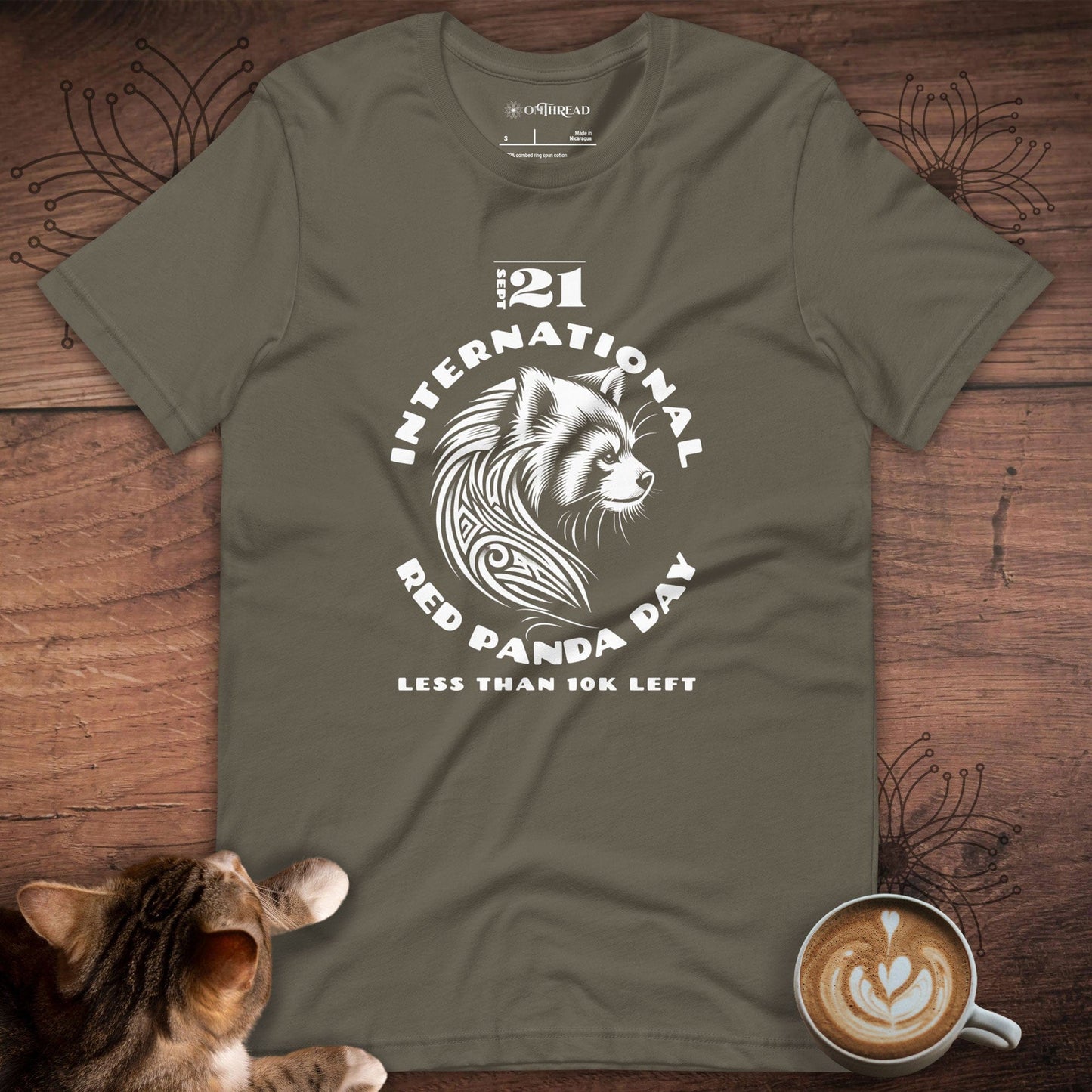 OMTHREAD Red Panda International Day, Sept 21 Tee