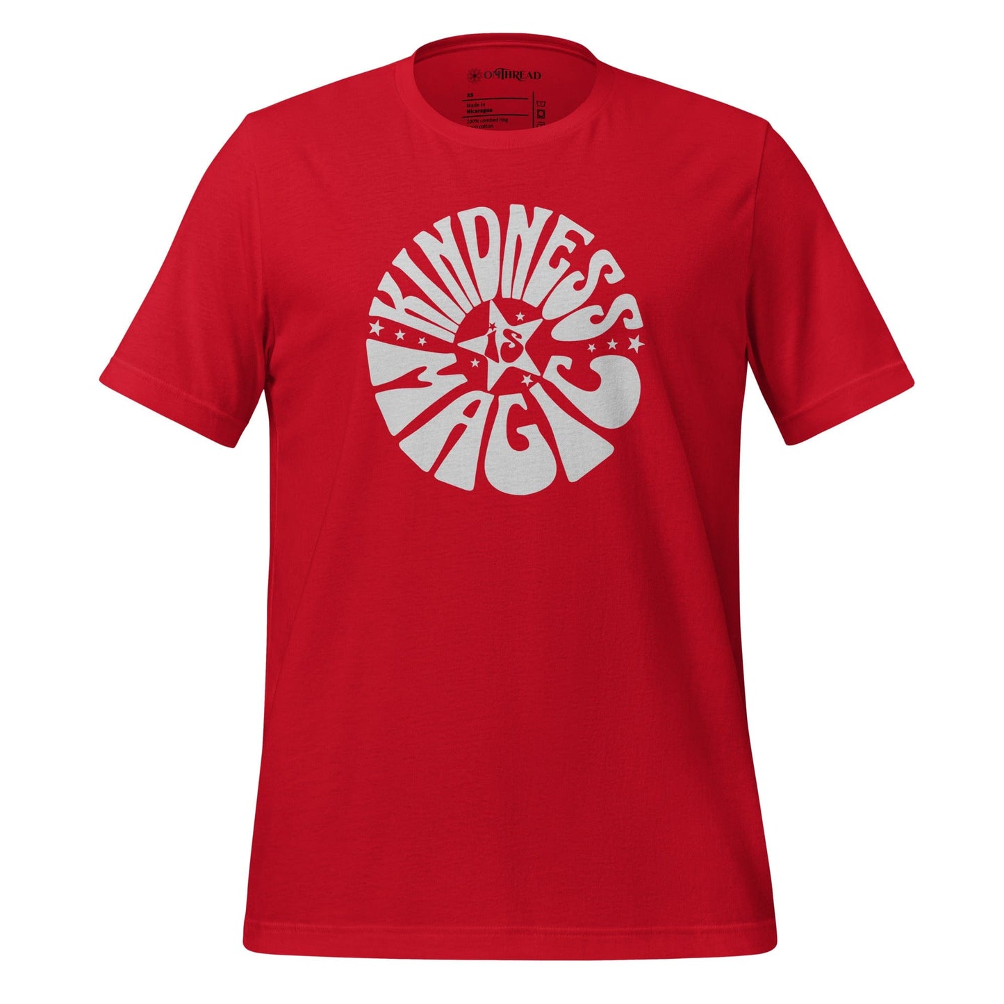 OMTHREAD Red / XS Kindness is Magic - Spread the Joy Tee