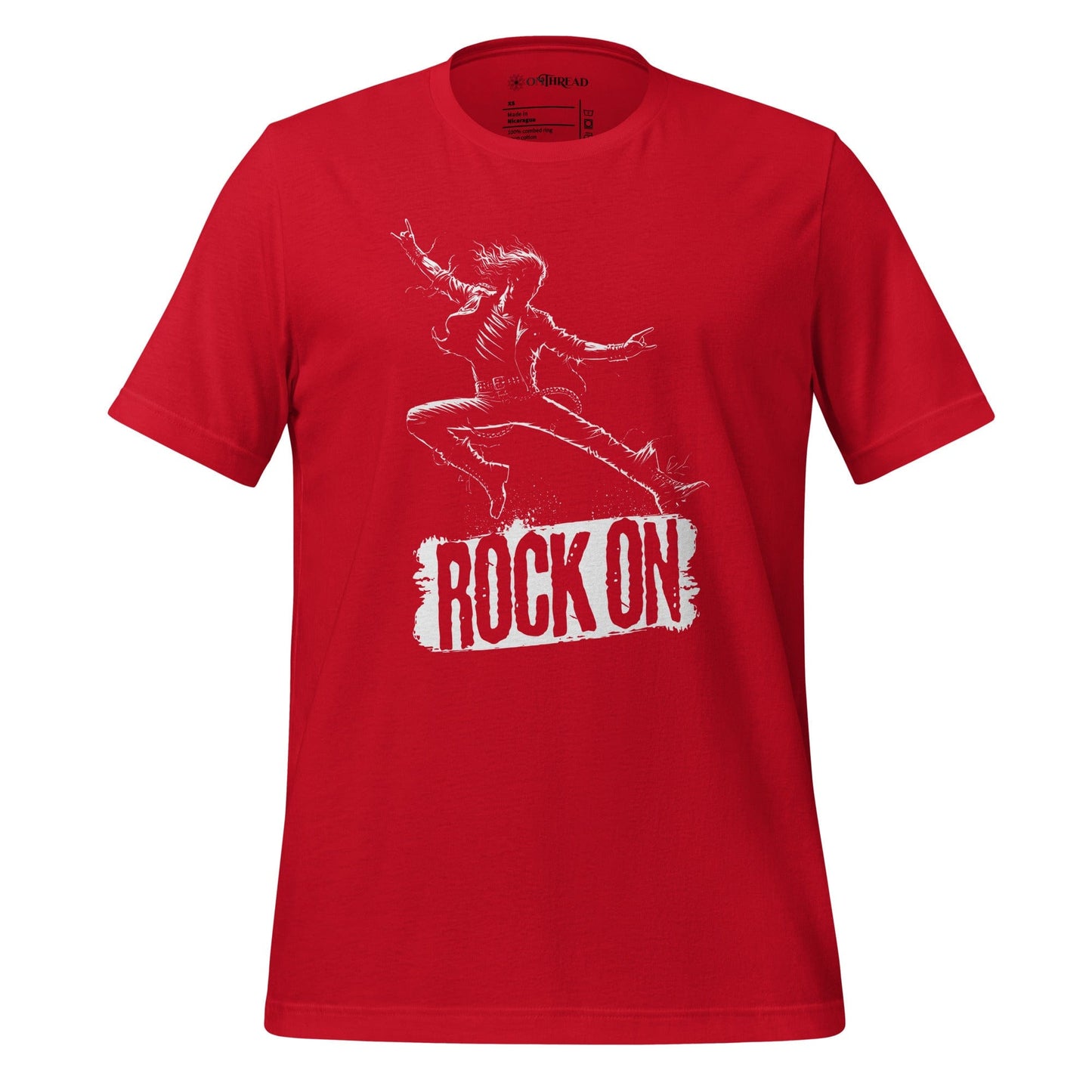 OMTHREAD Red / XS Rock On Tee